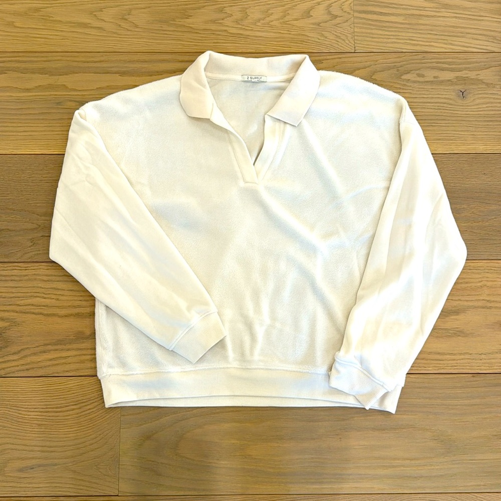 Z SUPPLY Nico Reverse Fleece Top